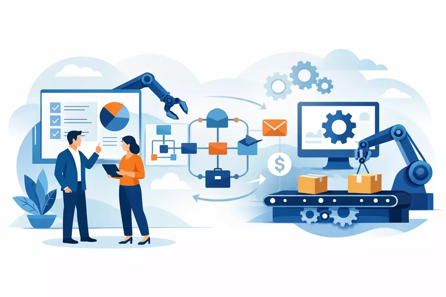 Automatização de processos comerciais na prática