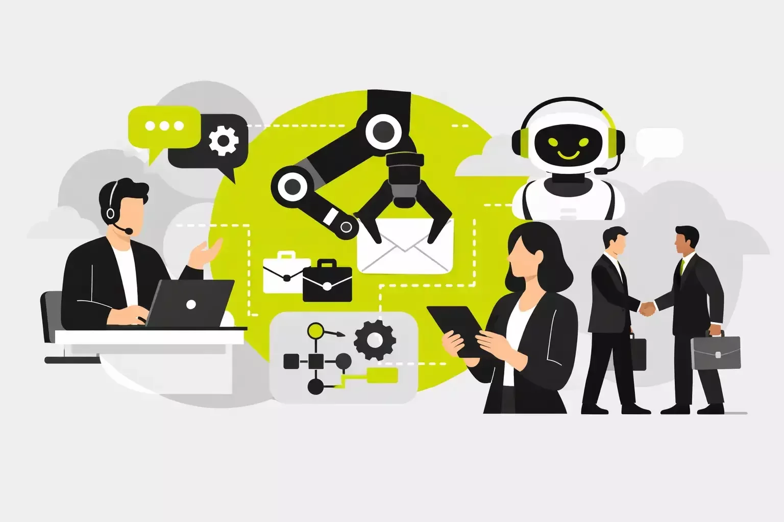 Como automatizar atendimento B2B com eficiência
