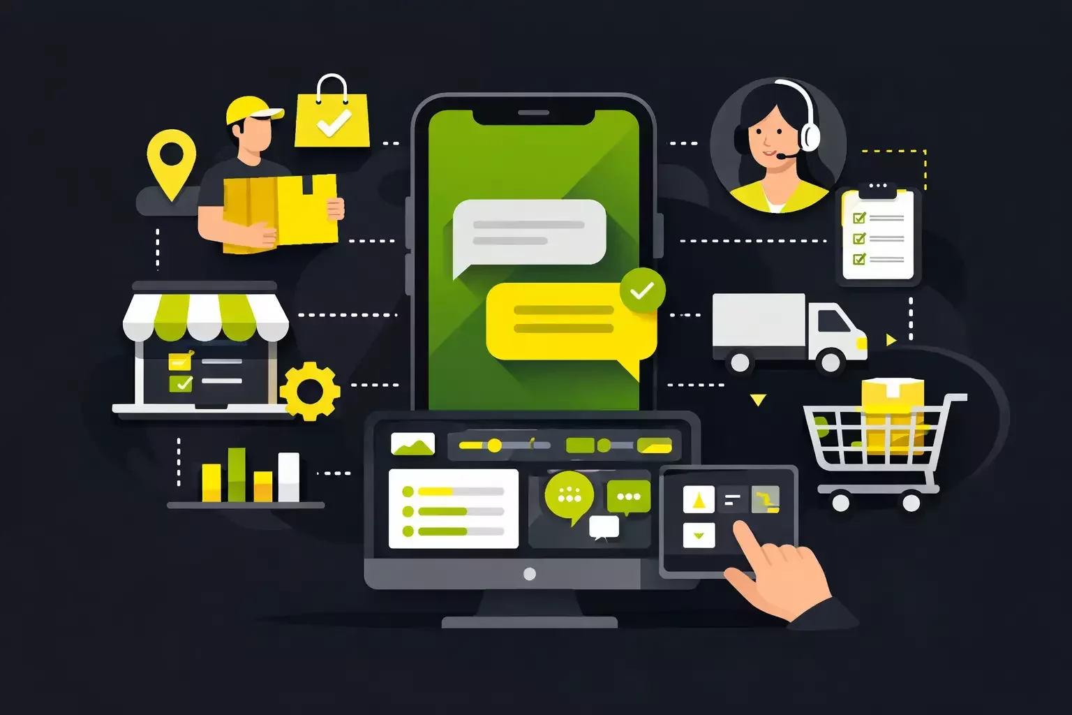 Como centralizar pedidos por WhatsApp com controle