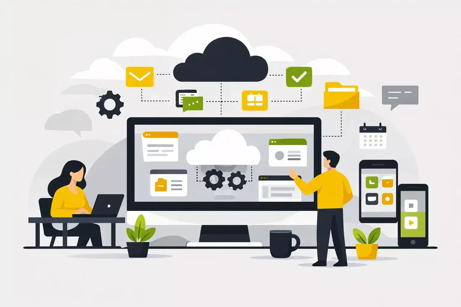 Como configurar Zoho Workplace na empresa