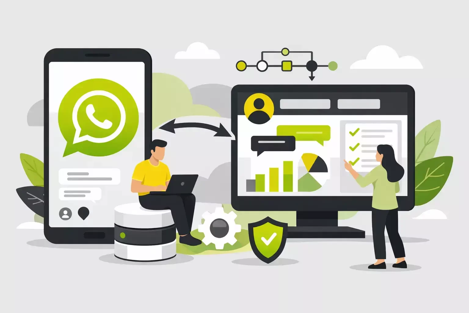 Como integrar WhatsApp ao CRM com mais controle