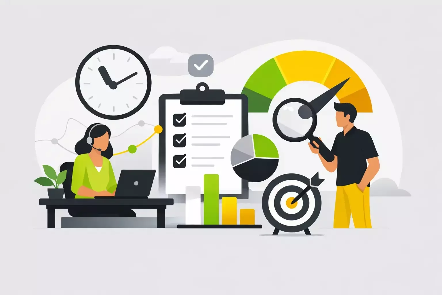 Como medir SLA de atendimento sem distorcer indicadores
