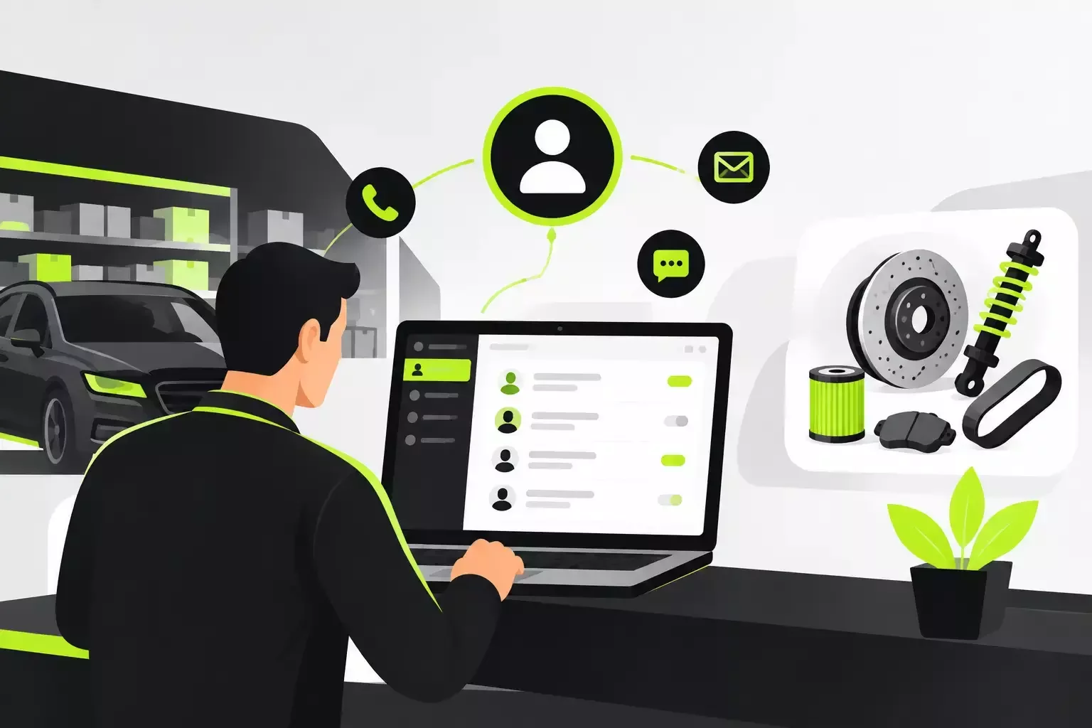 O futuro do CRM em autopeças para vender mais