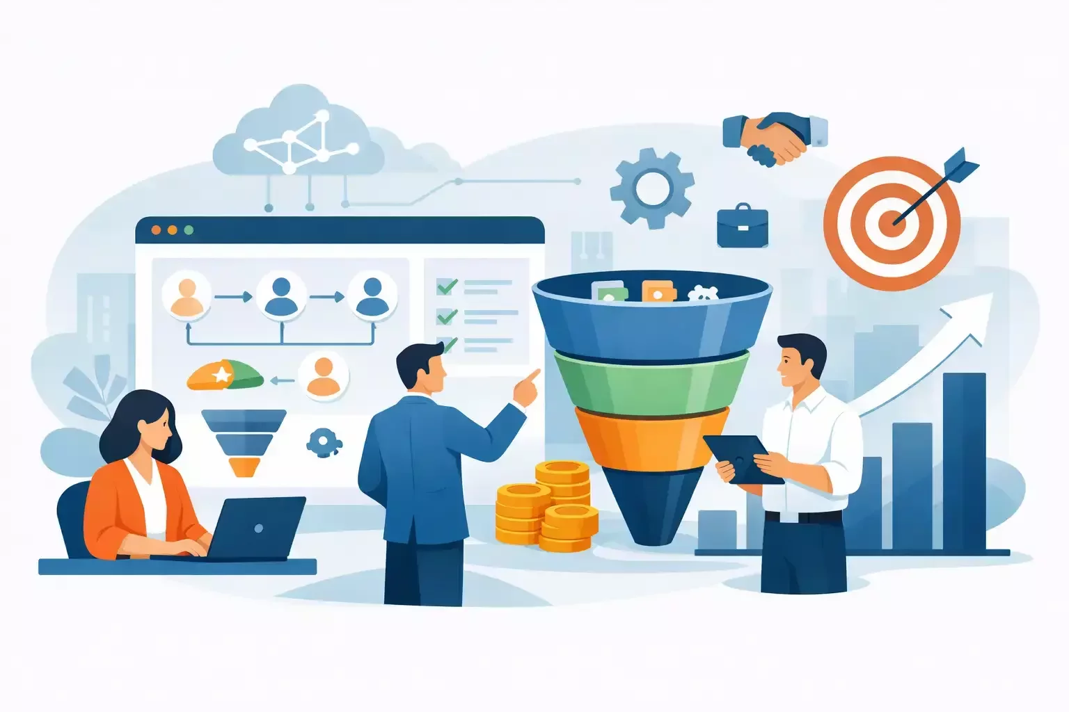Guia Zoho CRM Vendas para crescer com controle