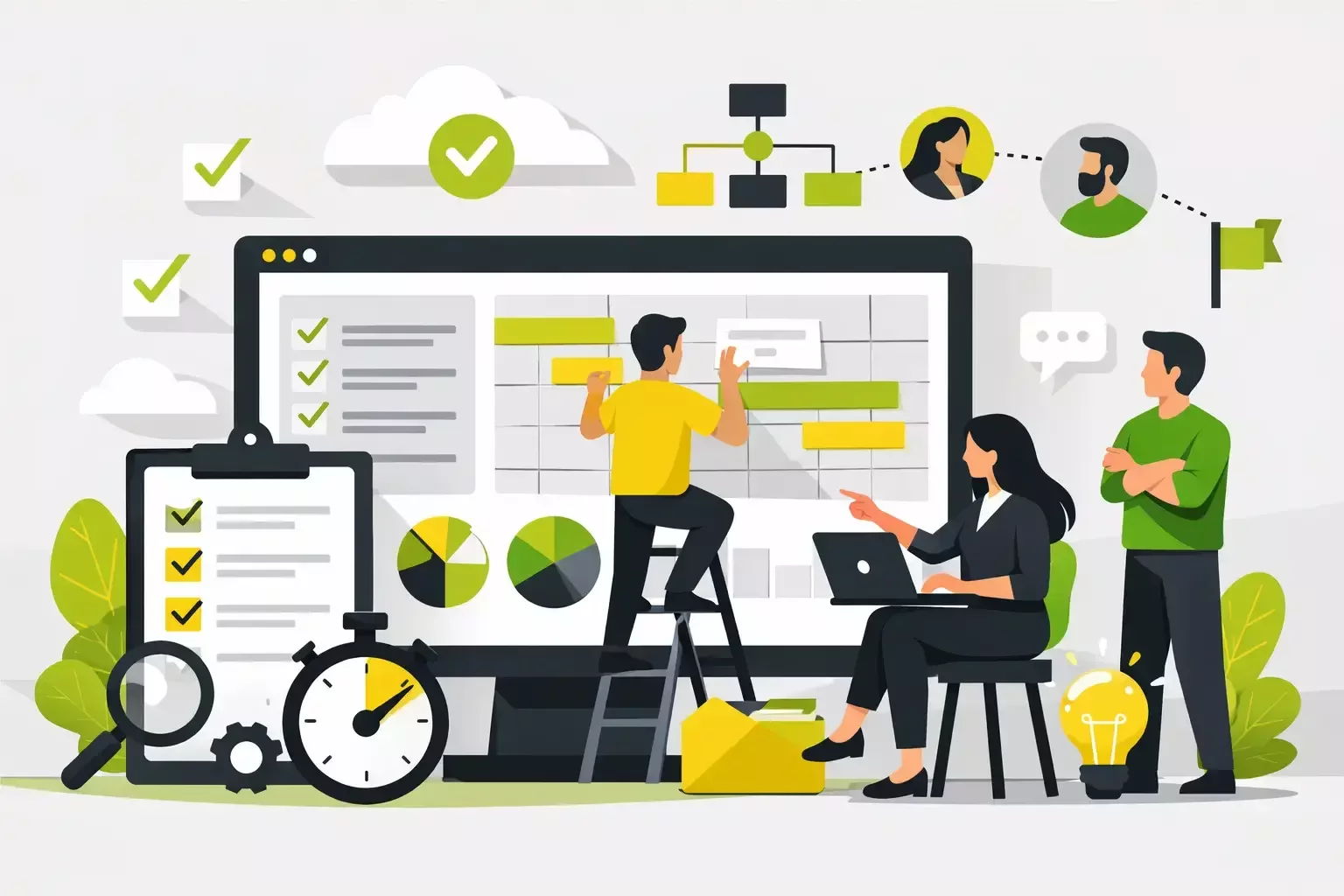 Implementação do Zoho Projects para mais controle