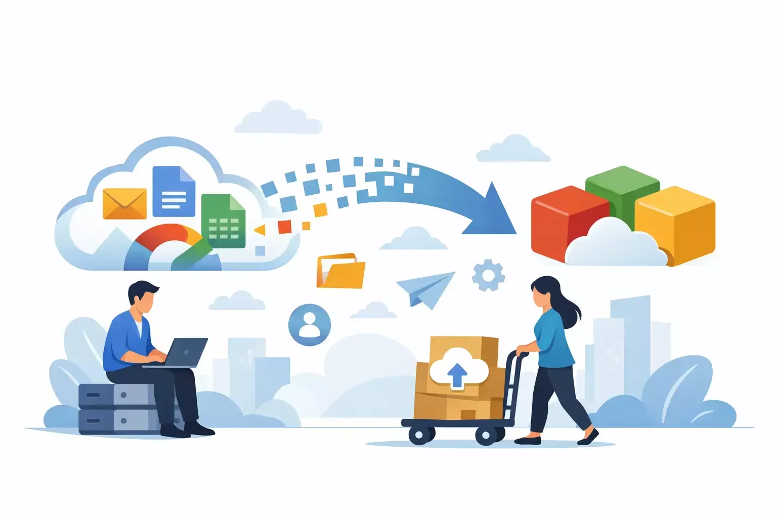 Como migrar Google Workspace para Zoho Workplace
