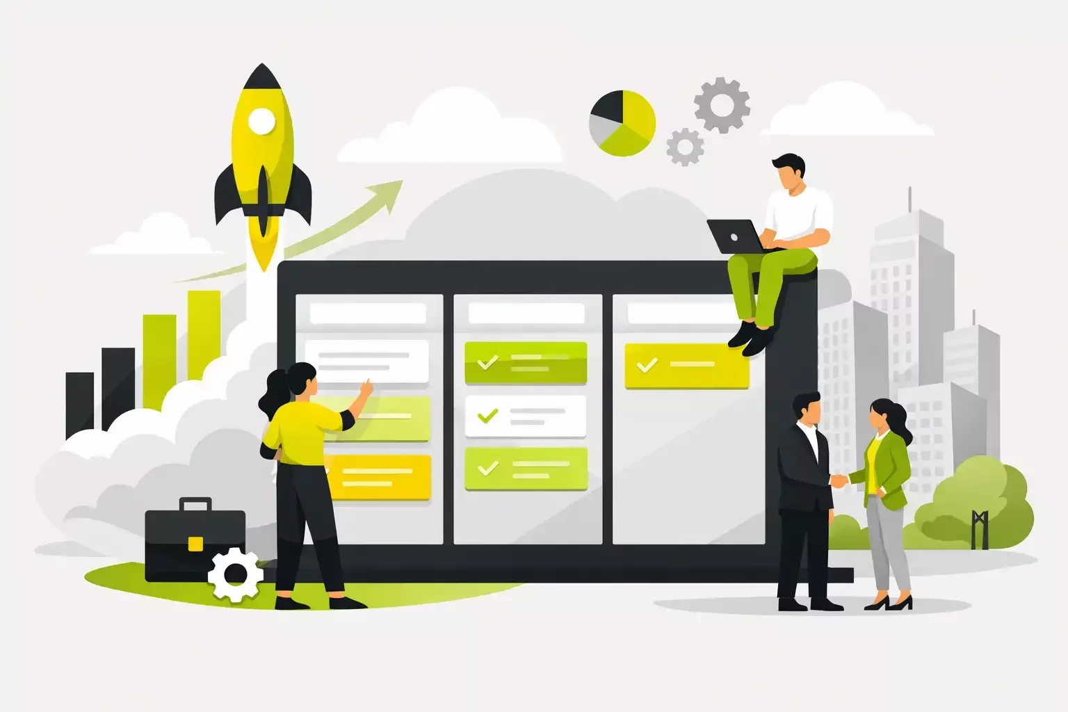 Projects ou Trello para empresas que buscam escala