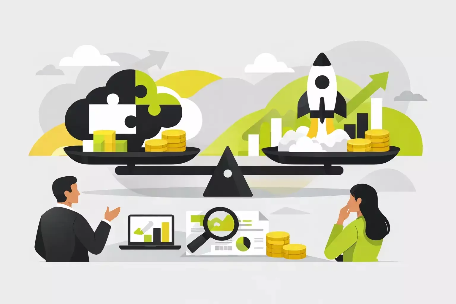 Zoho contra Salesforce: qual gera mais retorno?
